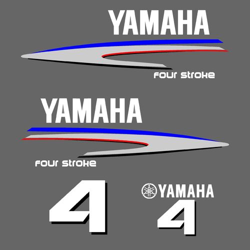 1 kit stickers YAMAHA 4cv serie 2