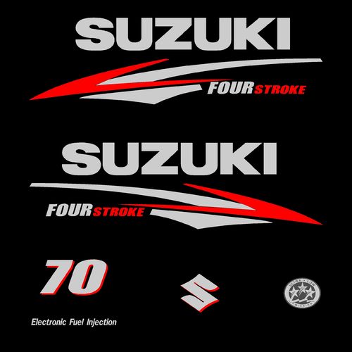 1 kit stickers SUZUKI 70cv serie 2