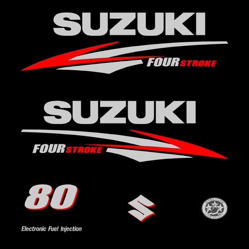 1 kit stickers SUZUKI 80cv serie 2
