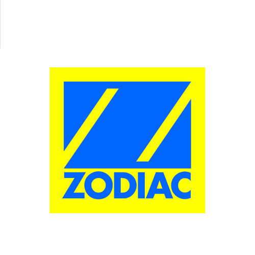 sticker ZODIAC ref 2 bateau pneumatique pêche mer autocollant
