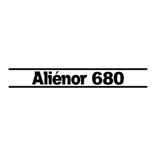 1 sticker OCQUETEAU ref 28 ALIENOR 680