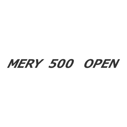 Sticker MERY NAUTIC 500 OPEN ref 7