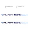 kit stickers BENETEAU FLYER 650 Cabin ref 67