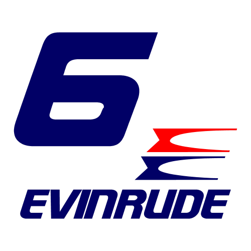 Sticker EVINRUDE série 5 puissance 6cv moteur hors bord in bord bateau et voilier ou jet ski