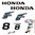 1 kit stickers HONDA 8 cv serie 2