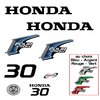 1 kit stickers HONDA 30 cv serie 2