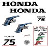 1 kit Stickers HONDA 75 cv serie 2