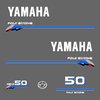 1 kit stickers YAMAHA 50cv serie 3
