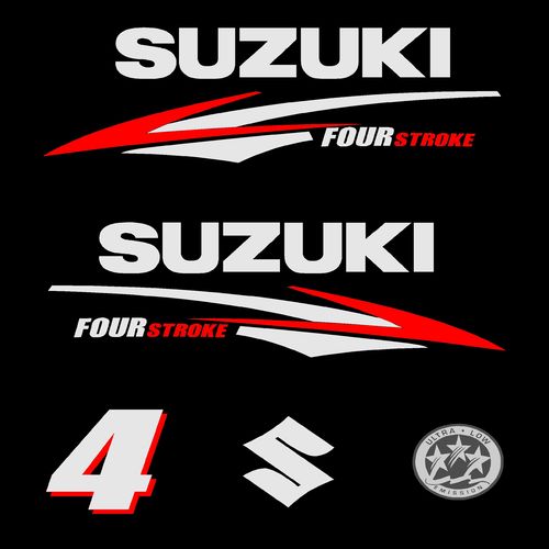 1 kit stickers SUZUKI 4cv serie 2