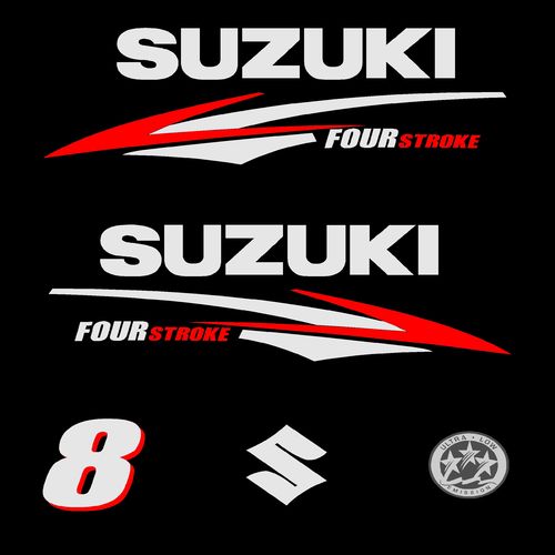 1 kit stickers SUZUKI 8cv serie 2