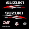 1 kit stickers SUZUKI 50cv serie 2