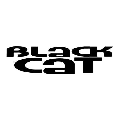 sticker BLACK CAT ref 5