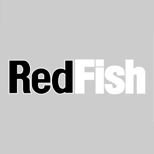 sticker RED FISH ref 1