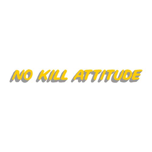 sticker NO KILL ref 14
