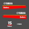 1 kit stickers YAMAHA 15cv enduro serie 8