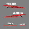 1 kit stickers YAMAHA 50cv serie 6