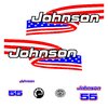 1 kit stickers JOHNSON 55cv serie 6