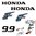 1 kit stickers HONDA 9.9 cv serie 2
