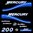 kit stickers MERCURY 200cv Optimax Saltwater serie 2 A