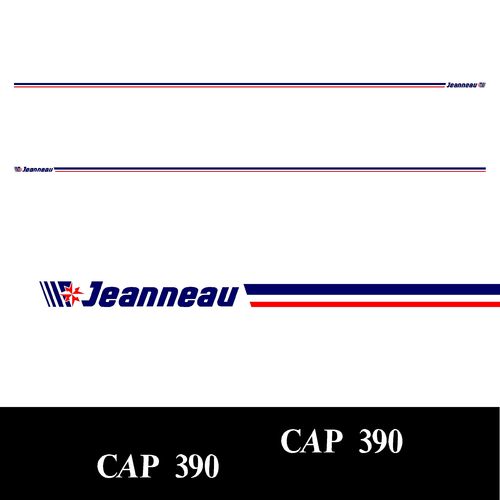 kit stickers JEANNEAU CAP 390 ref 30