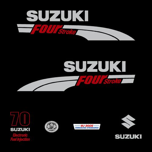 Kit stickers SUZUKI 70 cv DF serie 1