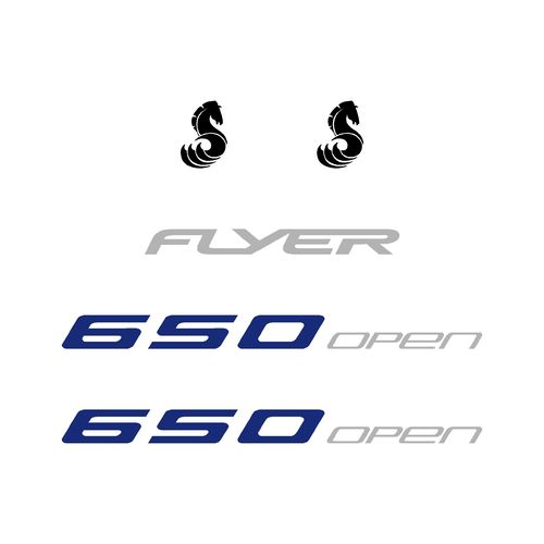 kit stickers BENETEAU FLYER 650 OPEN ref 66