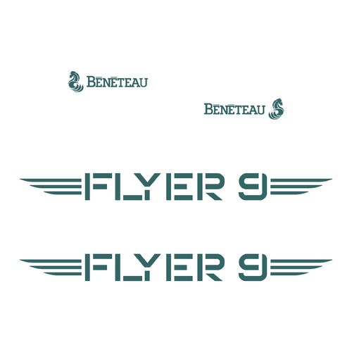 kit stickers BENETEAU FLYER 9 ref 68