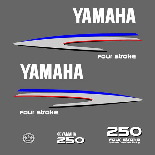 kit stickers YAMAHA 250cv VCT serie 2