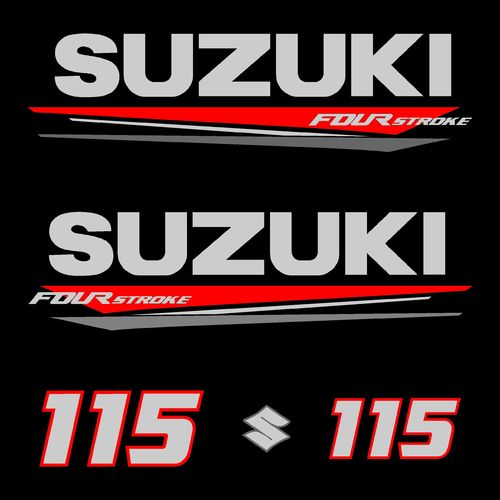 Kit stickers SUZUKI 115 cv serie 5