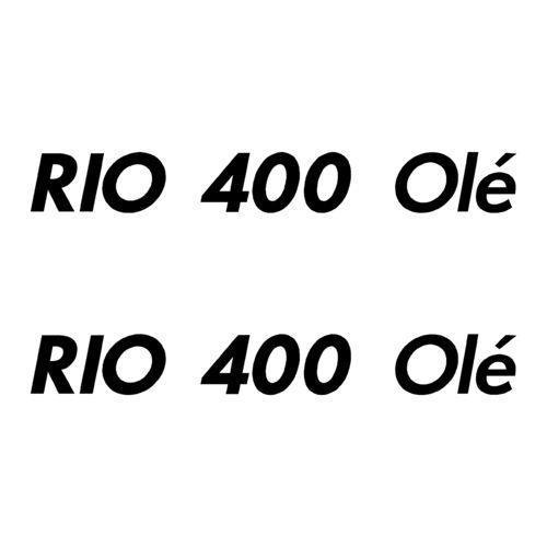 2 Stickers RIO 400 Olé ref 5