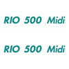 2 Stickers RIO 500 Midi ref 8
