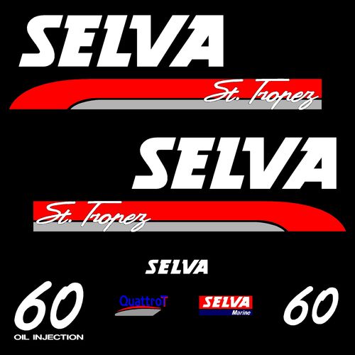 kit stickers SELVA 60 cv serie 1