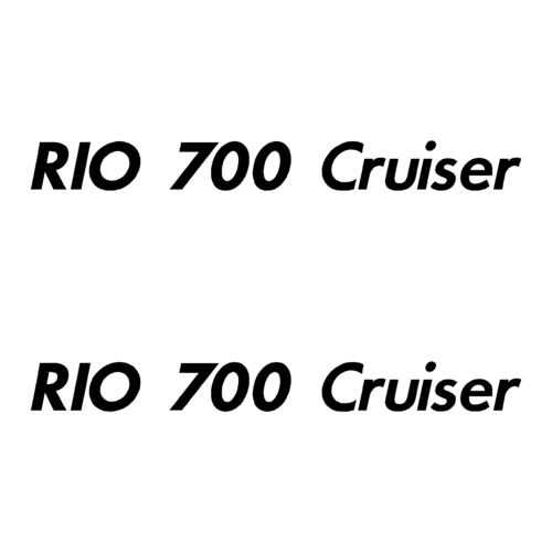 2 Stickers RIO 700 Cruiser ref 34