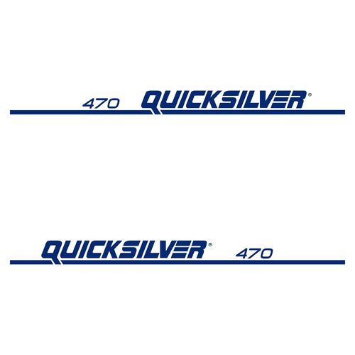2 stickers QUICKSILVER 470 ref 39