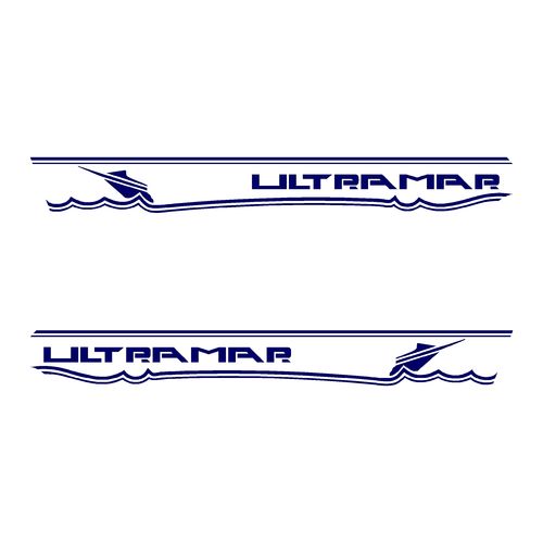 2 Stickers ULTRAMAR ref 21