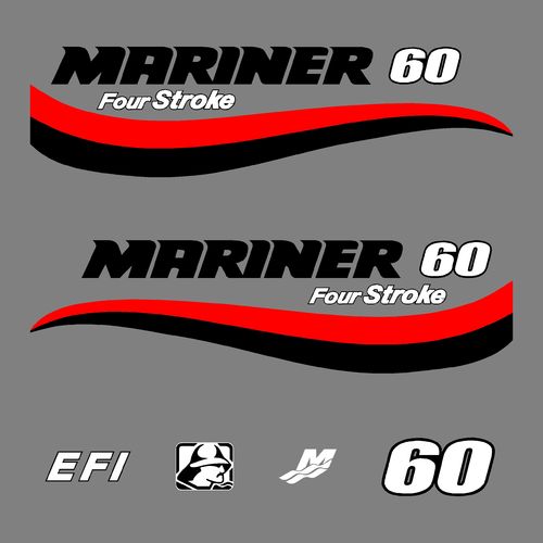 kit sticker MARINER 60cv serie 6