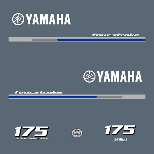 1 kit stickers YAMAHA 175cv serie 1