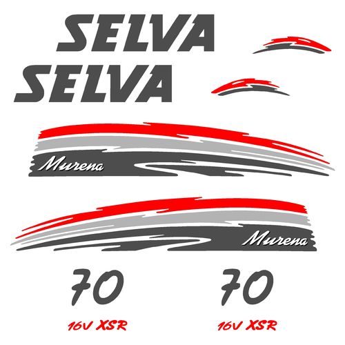 kit stickers SELVA 70 cv XSR serie 3