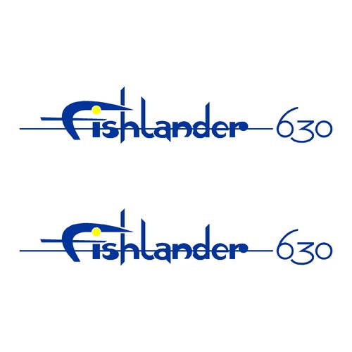 2 Stickers KELT FISHLANDER 630 ref 19